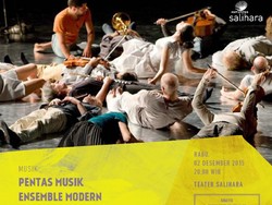 Pentas Ensemble Modern Tutup Jerman Fest 2015