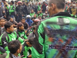 Driver Go-Jek Bandung Bergolak, Protes soal Denda dan Order Fiktif