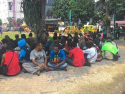 Pendemo Asal Papua Diamankan Karena Bawa Bendera Bintang Kejora dan Pisau