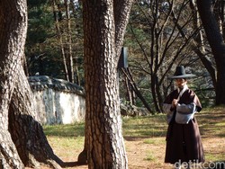 Mengintip Song Seung Hun Syuting Saimdang - The Herstory di Korea
