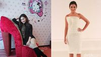 Kamar Hotel Hello Kitty Ariel Tatum, Chelsea Olivia Beraksi di Catwalk