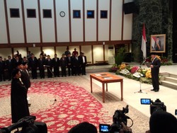 Ahok Lantik Kadis Tata Air, Wakadishub dan Camat Penjaringan