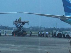 Begini Awal Mula Terjadinya Senggolan Pesawat Garuda Boeing 777-300ER