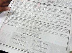 Keluarga Pengemudi Lamborghini Bela Diri Lewat Iklan