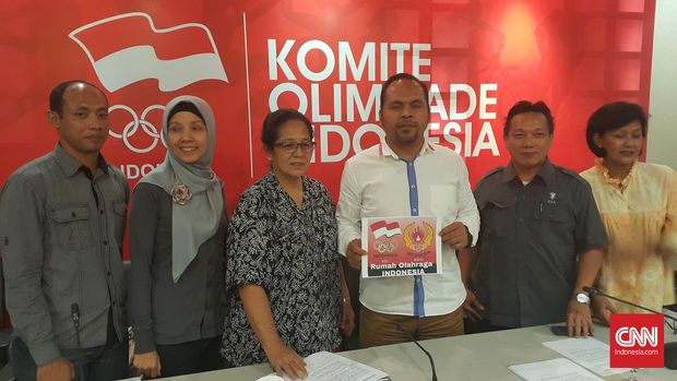 Mantan pejudo nasional Krisna Bayu maju sebagai caleg. (