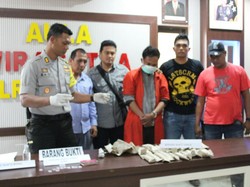 Seorang Pengedar Sabu dan Ganja Diringkus Polisi di Samosir Sumut