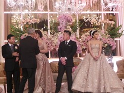 Anggunnya Putri Novanto dengan Gaun Berkilauan