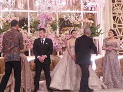 Amien Rais, Hary Tanoe dan Fahri Hamzah Kondangan ke Resepsi Putri Novanto