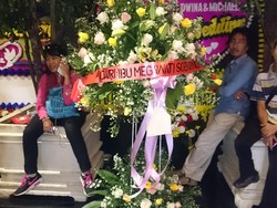 Megawati Turut Kirim Karangan Bunga di Pernikahan Putri Novanto