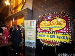 Acara Usai, Jokowi-JK Tak Hadir di Pernikahan Putri Novanto