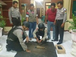 Setelah Amunisi, Sebuah Mortir Ditemukan di Lamongan