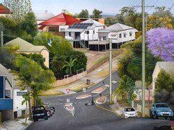 Lukisan Ini Dilukis Oleh Pria dengan Gangguan Mata Akibat Albinisme