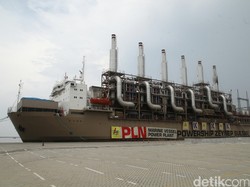 Ini Wujud Kapal Genset Terbesar di Dunia yang Akan Listriki Medan