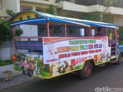 Jadi Kampung Pilkada, TPS Ini Siapkan Odong-odong untuk Jemput Pemilih