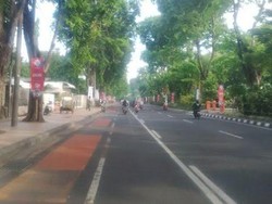 Libur Pilkada Surabaya, Jalanan Kota Pahlawan Lengang
