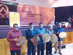 Pesan Menteri Anies Soal Bahasa Daerah Usai Buka Kongres Peradaban Aceh