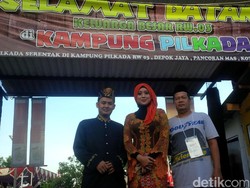 Di TPS Kampung Pilkada Depok Jaya, Idris-Pradi Unggul