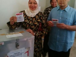 Usai Nyoblos, Cabup Petahana Kab Kediri Imbau Warga Tak Golput