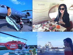 Syahrini: Private Jet, Helikopter dan Liburan ke Luar Negeri
