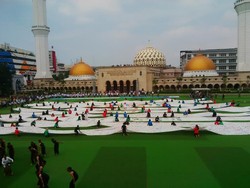 Ikrar Antikorupsi, 10 Ribu Perca Integritas Dibentangkan di Bandung