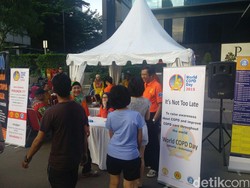 Pemeriksaan Paru dengan Spirometri di Car Free Day Diminati Para Perokok