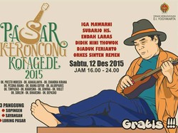 Melestarikan Warisan Musik di Pasar Keroncong Kotagede 2015