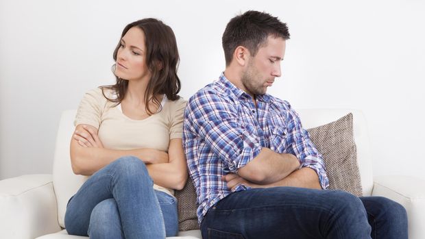 Displeased Couple
