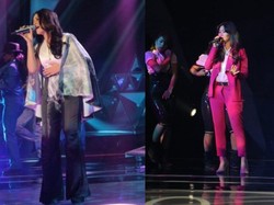 Tampil Sepanggung, Penampilan Raisa dan Isyana Sarasvati Manis Banget!