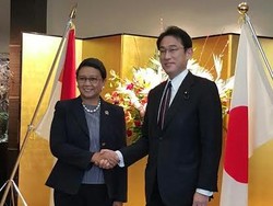 Menlu dan Menhan Indonesia-Jepang Samakan Visi Soal Laut China Selatan