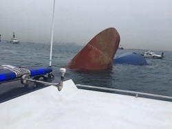 2 Kapal Tanker Bertabrakan di Perairan Kepri, 1 Tenggelam