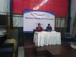 LSI Denny JA: Kepercayaan Publik Terhadap DPR Terendah dalam 10 Tahun Terakhir