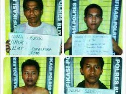 Empat Tahanan Mapolres Blitar Kabur