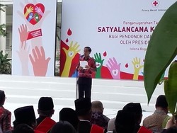 Jokowi: Pendonor Darah adalah Pahlawan Kemanusiaan