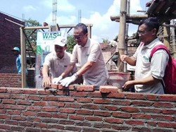 Ratusan Toilet Dibangun Bagi Warga di Mojokerto