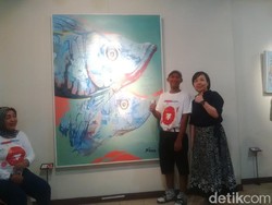 Hebat, 12 Anak Berkebutuhan Khusus di Surabaya Pameran Lukisan