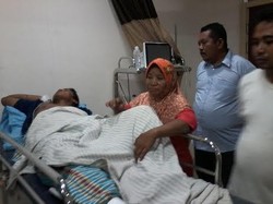 Seorang Pria Ditembak Kakinya karena Mengamuk