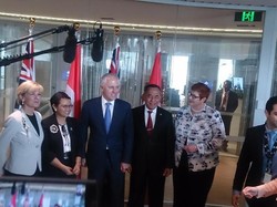 Disambut PM Turnbull, Menteri Retno dan Ryamizard Hadiri 2+2 Meeting di Sydney