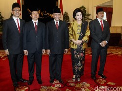 Usai Dilantik Jokowi, Pimpinan Baru KPK Sertijab dengan Komisioner Lama