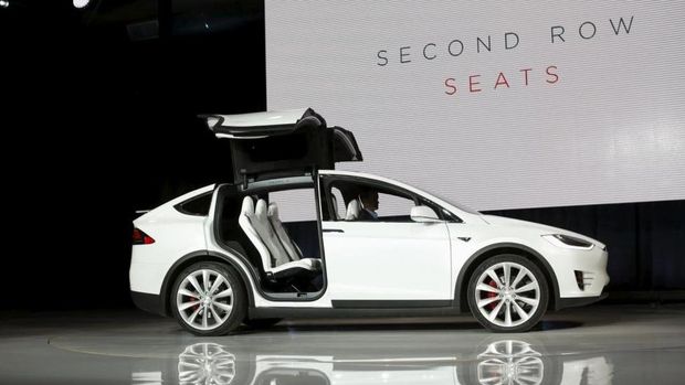 Falcon Wings Tesla Model X