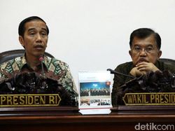 Soal Kabar Reshuffle Kabinet, Jokowi: Tidak Ada!