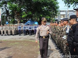 410 Petugas Keamanan di Sidoarjo Siap Amankan Natal dan Tahun Baru