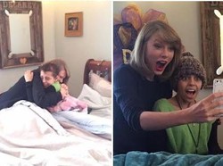 Bertemu Taylor Swift Jadi Kado Natal Terindah Bagi Anak dengan Kanker Ini