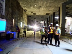 Jokowi Minta Pengeboran MRT di Sudirman Selesai Akhir 2016