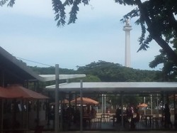 Monas Masih Jadi Pilihan Warga Isi Waktu Liburan