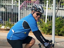 Jakarta Lengang, Seskab Pramono Sepedaan 48 Kilometer