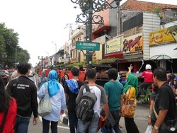 Malioboro Penuh Turis, Beberapa Ruas Jalan di Yogya Mengalami Kemacetan