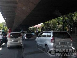 Sejumlah Ruas Jalan di Kota Bandung Macet