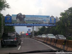 Meski Arus Balik, Namun Semua Tol ke Arah Jakarta Lancar Jaya Pagi Ini