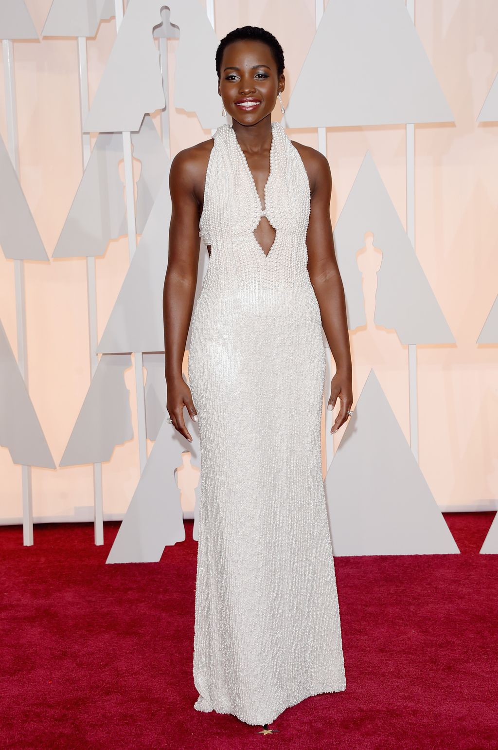 HOLLYWOOD, CA - FEBRUARY 22:  Actress Lupita Nyong'o attends the 87th Annual Academy Awards at Hollywood & Highland Center on February 22, 2015 in Hollywood, California.  (Photo by Jason Merritt/Getty Images)