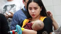 Digendong Nagita, Rafathar Nyenyak Banget Tidurnya